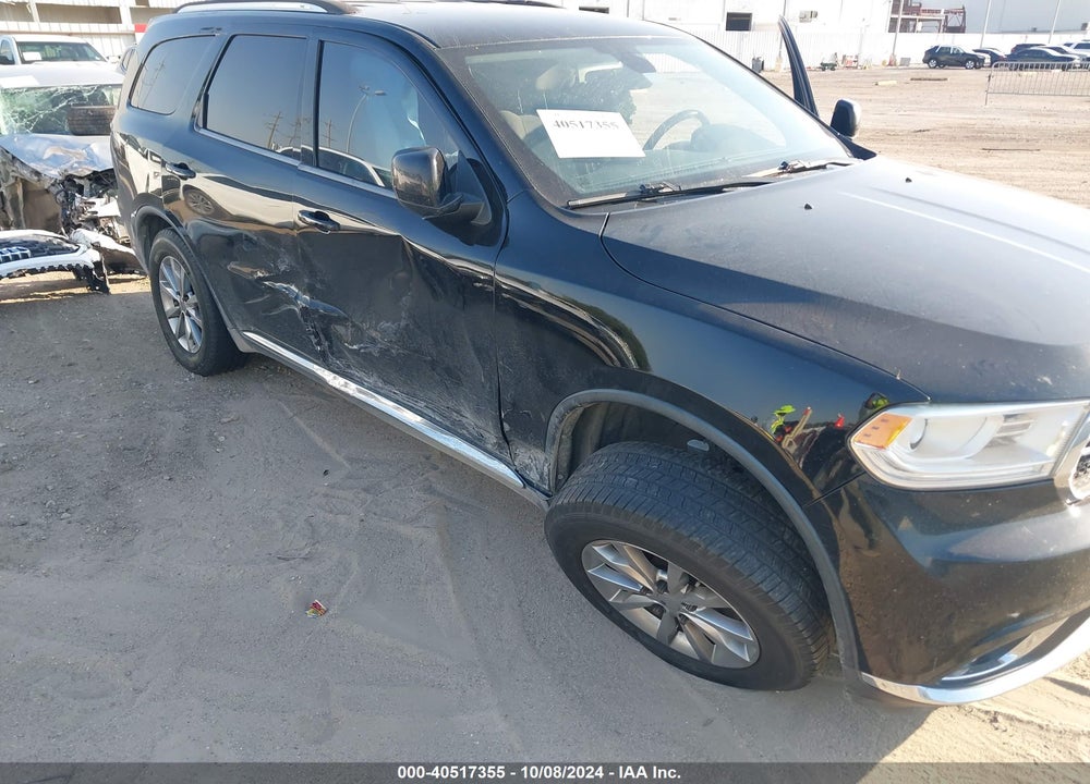 2017 DODGE DURANGO SXT RWD VIN: 1C4RDHAG0HC690395