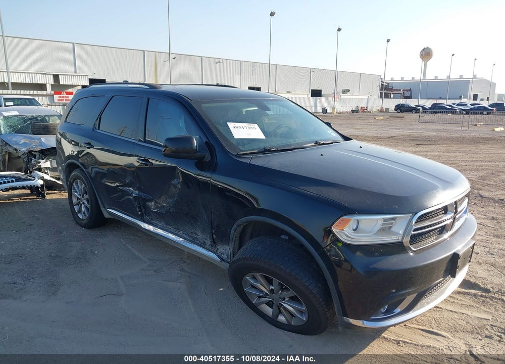 2017 DODGE DURANGO SXT RWD VIN: 1C4RDHAG0HC690395
