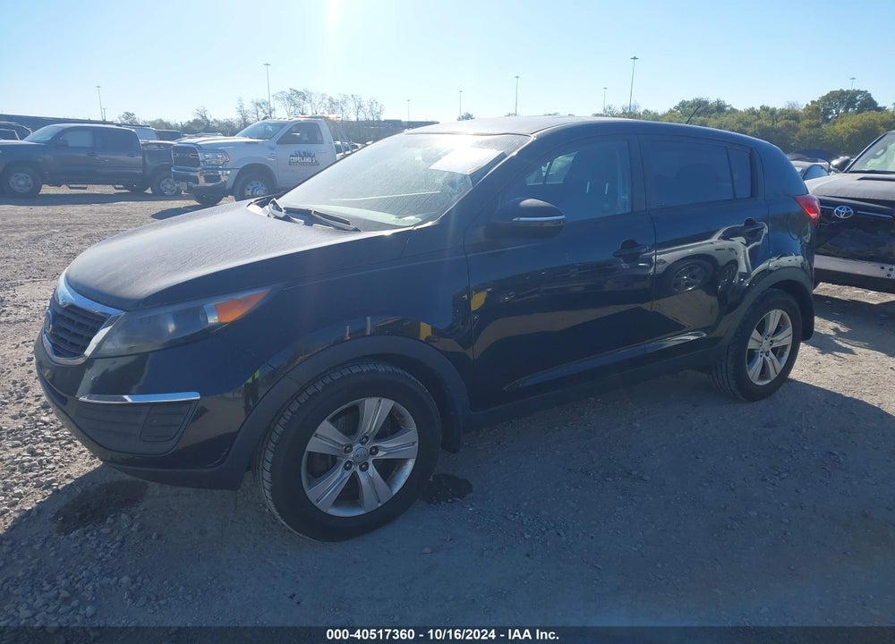 2012 KIA SPORTAGE LX VIN: KNDPB3A20C7317587