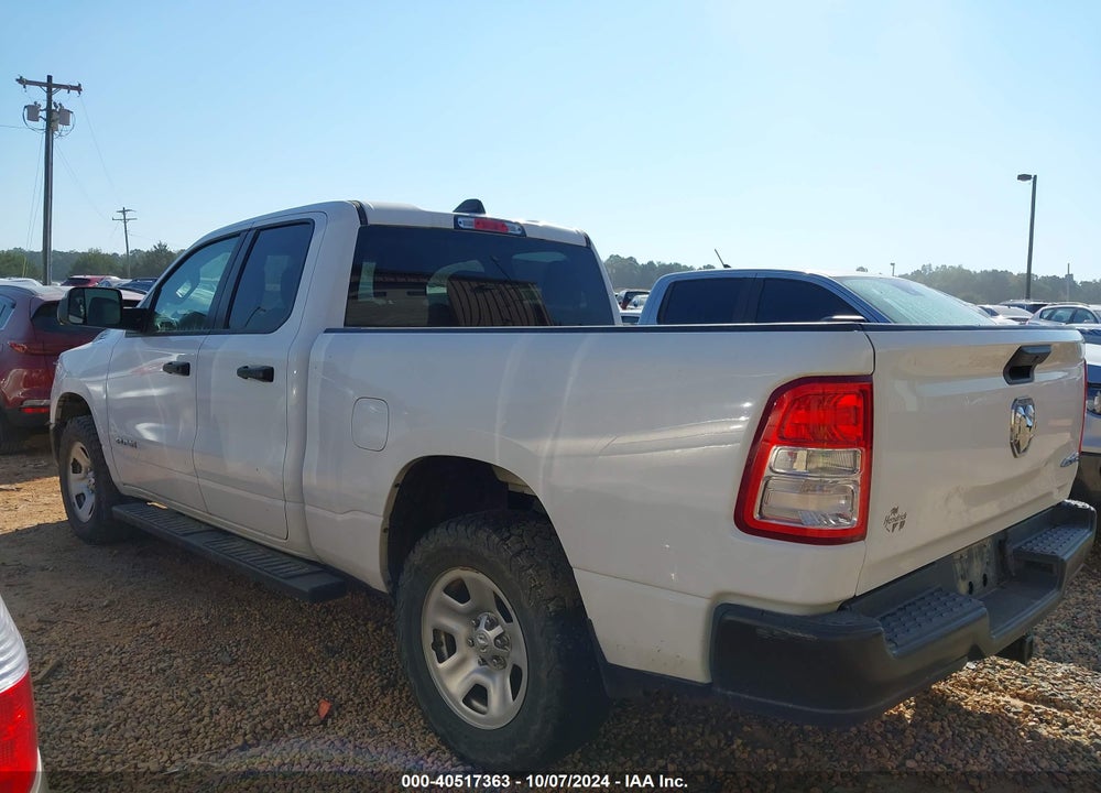 2020 RAM 1500 TRADESMAN 4X4 6'4 BOX VIN: 1C6SRFCT3LN421698