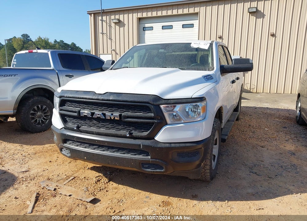 2020 RAM 1500 TRADESMAN 4X4 6'4 BOX VIN: 1C6SRFCT3LN421698