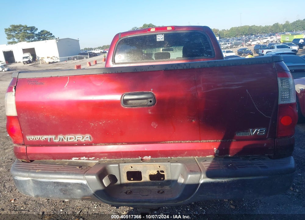 2004 TOYOTA TUNDRA SR5 V8 VIN: 5TBDT44174S465793