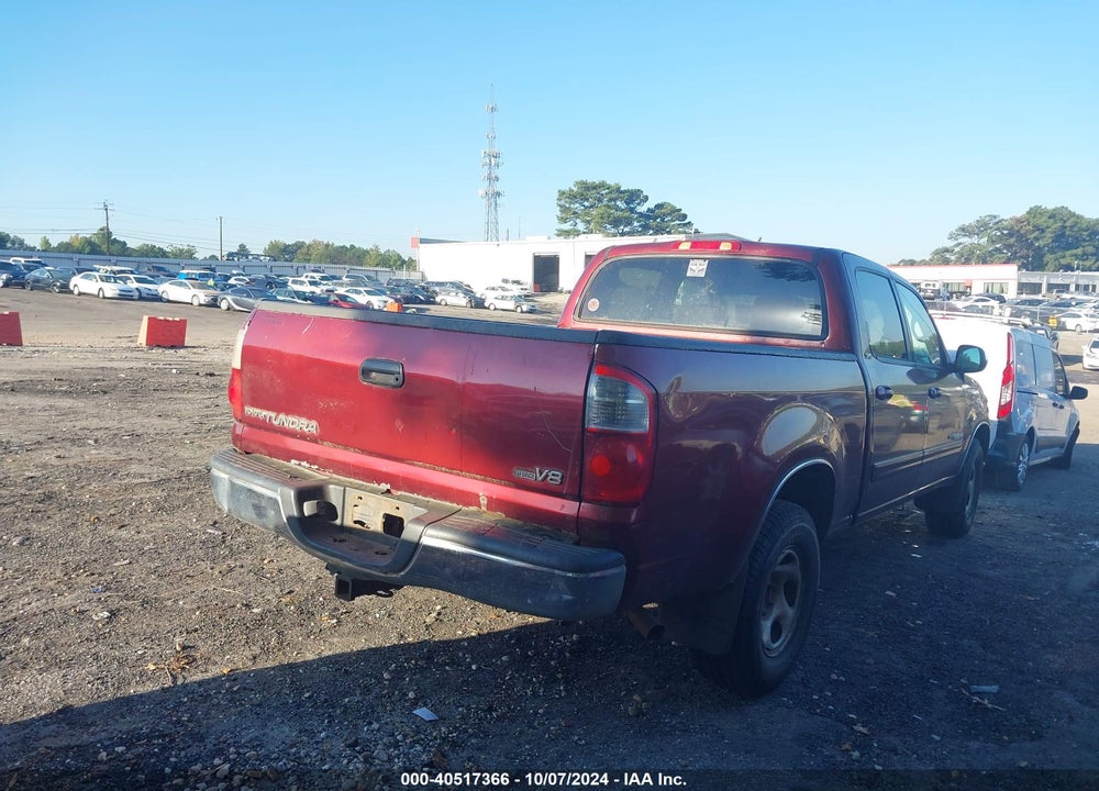 2004 TOYOTA TUNDRA SR5 V8 VIN: 5TBDT44174S465793