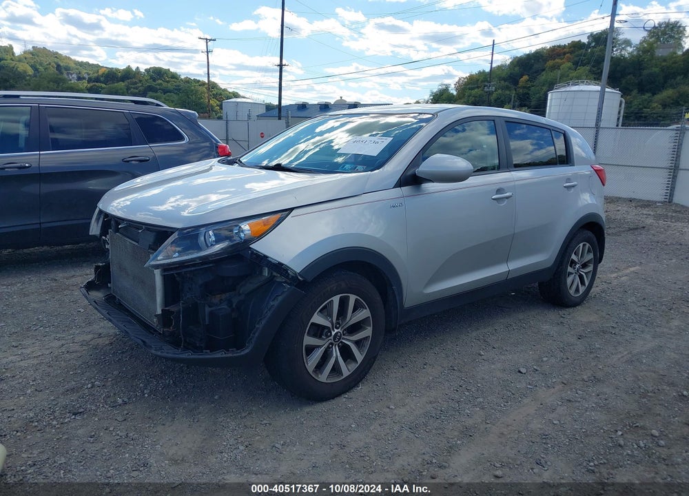 2016 KIA SPORTAGE LX VIN: KNDPBCAC4G7856003