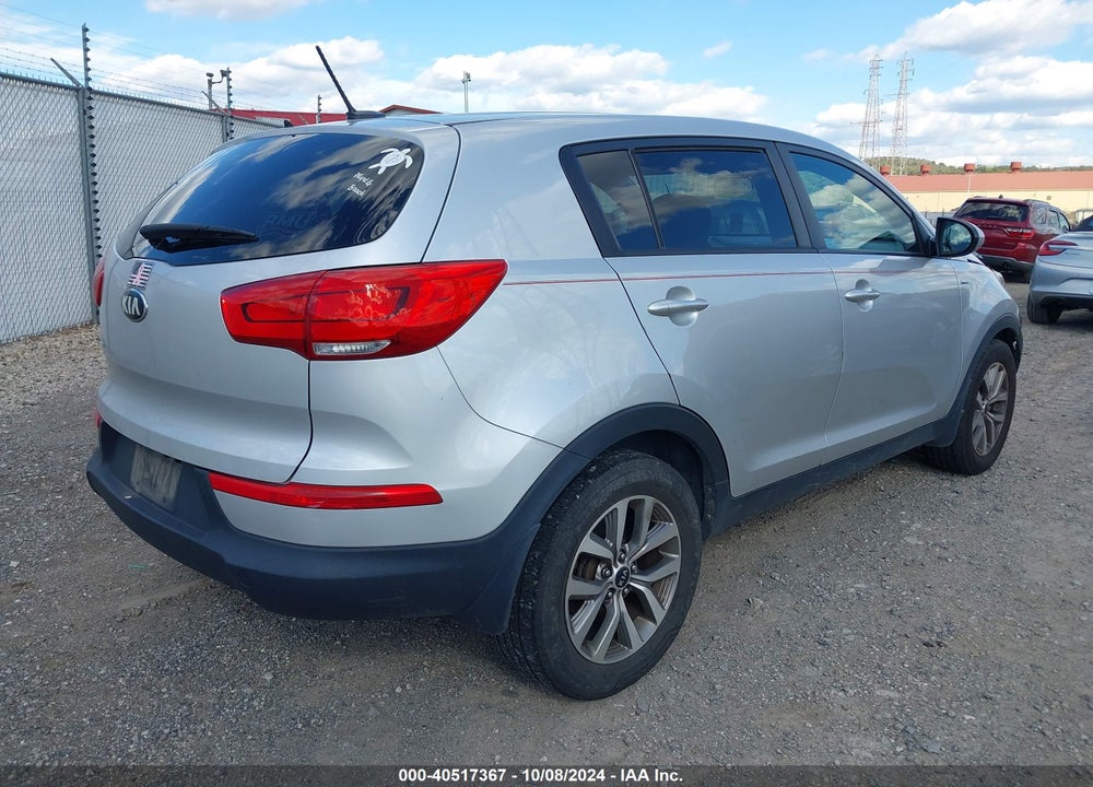 2016 KIA SPORTAGE LX VIN: KNDPBCAC4G7856003