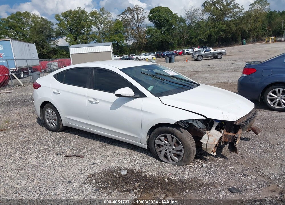 2017 HYUNDAI ELANTRA SE VIN: 5NPD74LF8HH149923