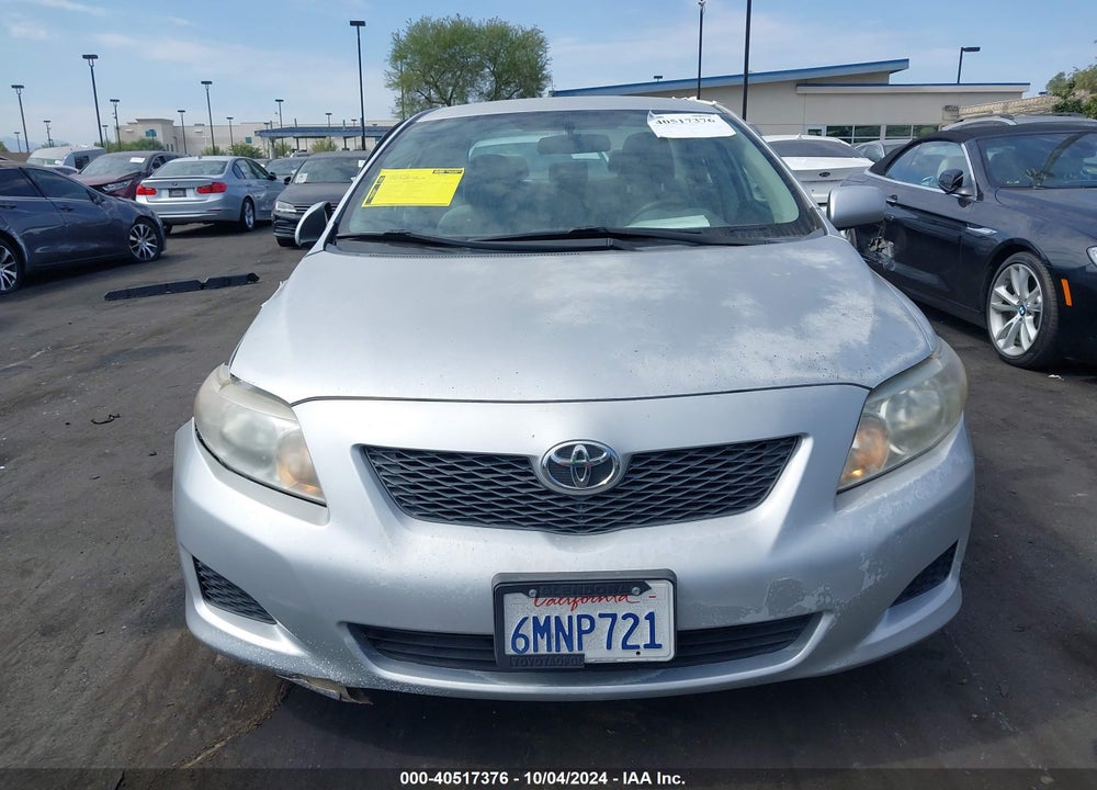 2010 TOYOTA COROLLA LE VIN: 1NXBU4EE6AZ384882