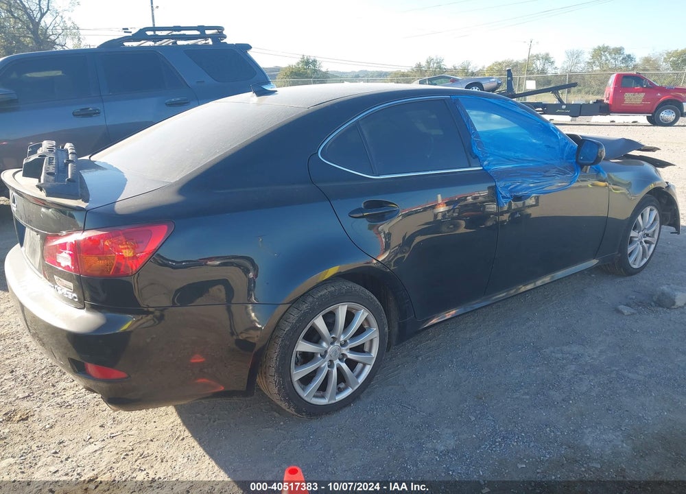 2008 LEXUS IS 250 VIN: JTHCK262X85021222