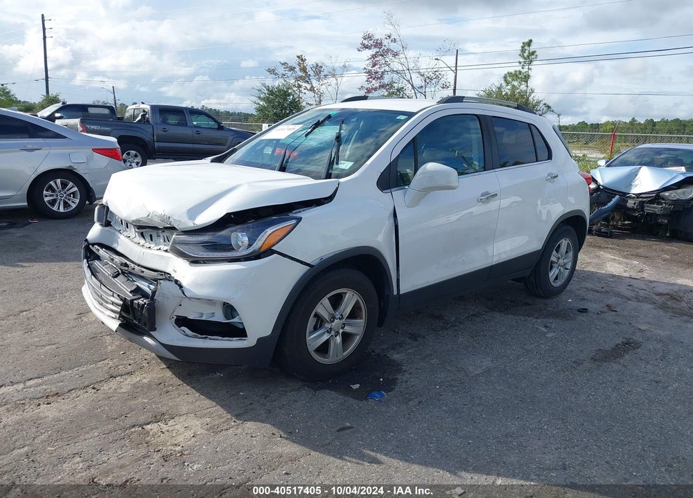 2019 CHEVROLET TRAX LT VIN: 3GNCJLSB1KL166020
