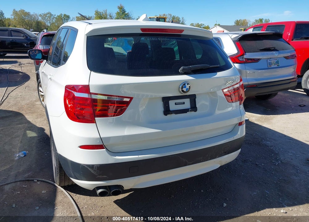 2014 BMW X3 XDRIVE28I VIN: 5UXWX9C57E0D31281