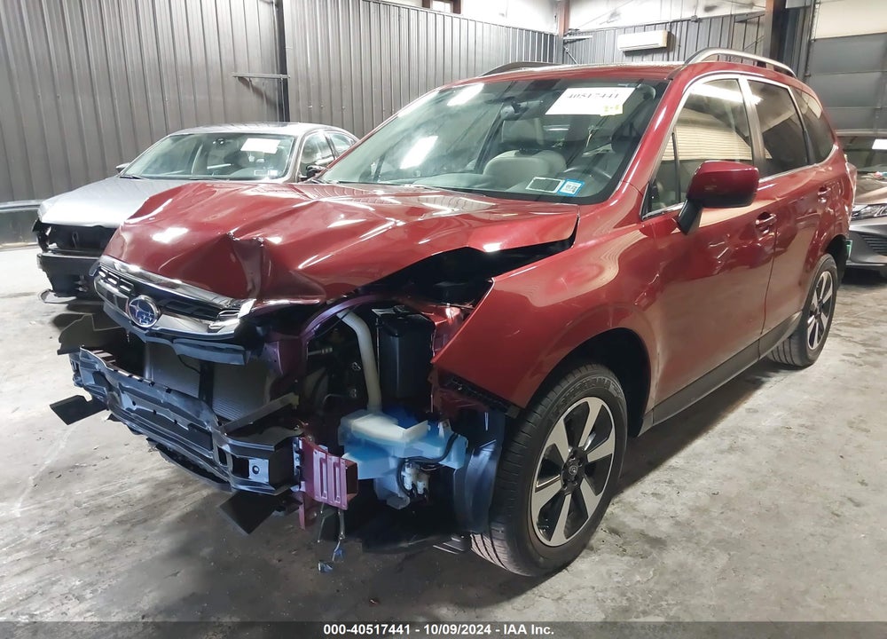 2017 SUBARU FORESTER 2.5I LIMITED VIN: JF2SJARC4HH595328