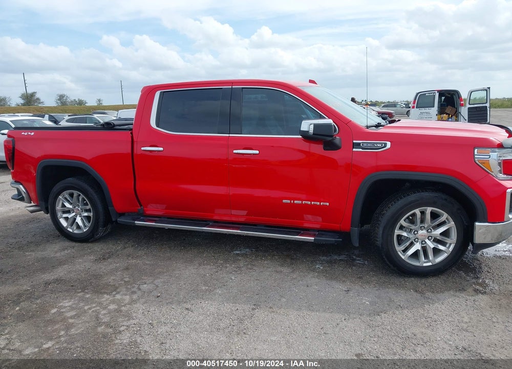 2019 GMC SIERRA 1500 SLT VIN: 3GTU9DED9KG151444