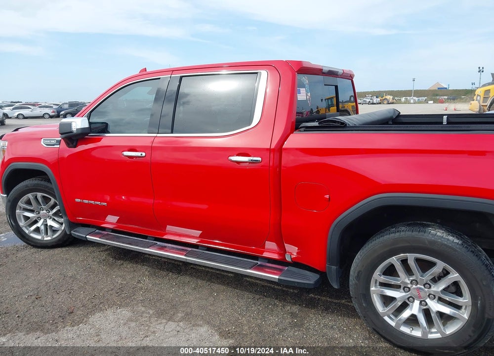 2019 GMC SIERRA 1500 SLT VIN: 3GTU9DED9KG151444