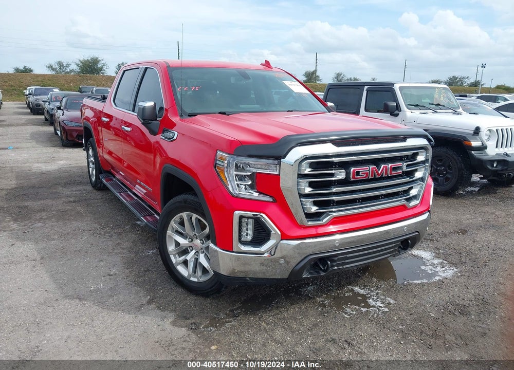 2019 GMC SIERRA 1500 SLT VIN: 3GTU9DED9KG151444