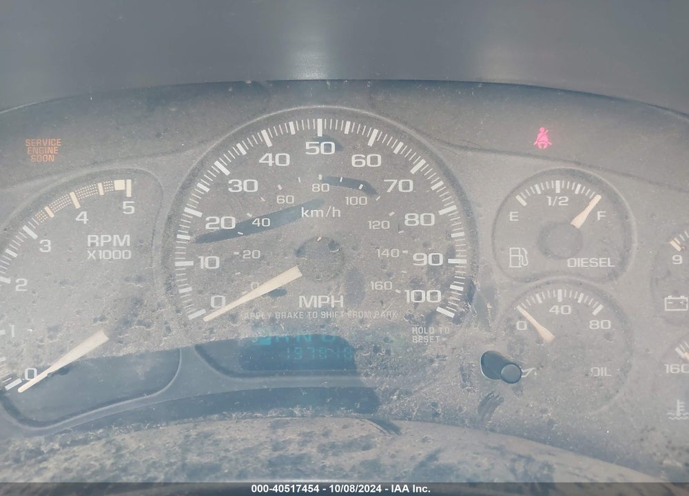 2002 CHEVROLET SILVERADO 2500HD LS VIN: 1GCHK29112E186383