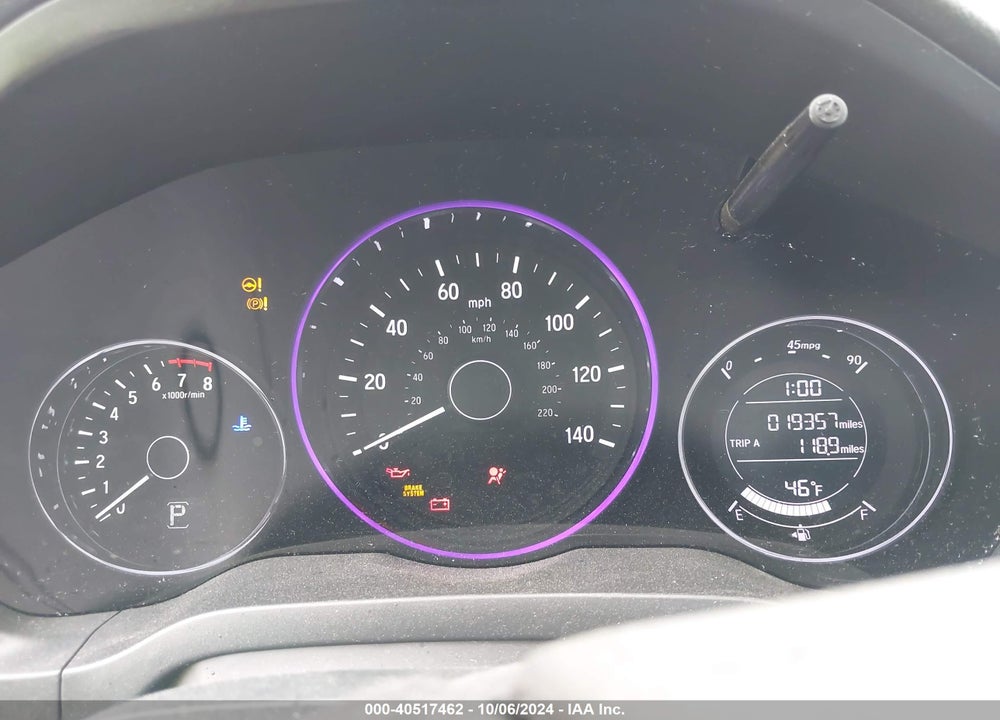 2022 HONDA HR-V 2WD SPORT VIN: 3CZRU5H11NM730455