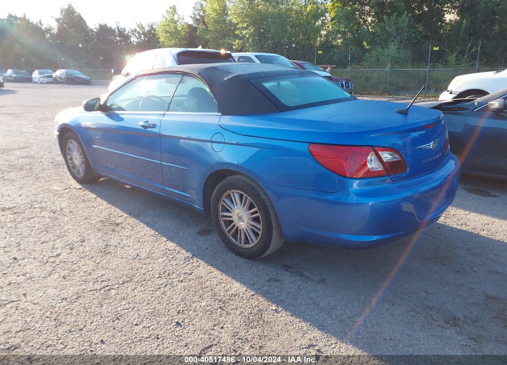 2008 CHRYSLER SEBRING TOURING VIN: 1C3LC55R68N608973