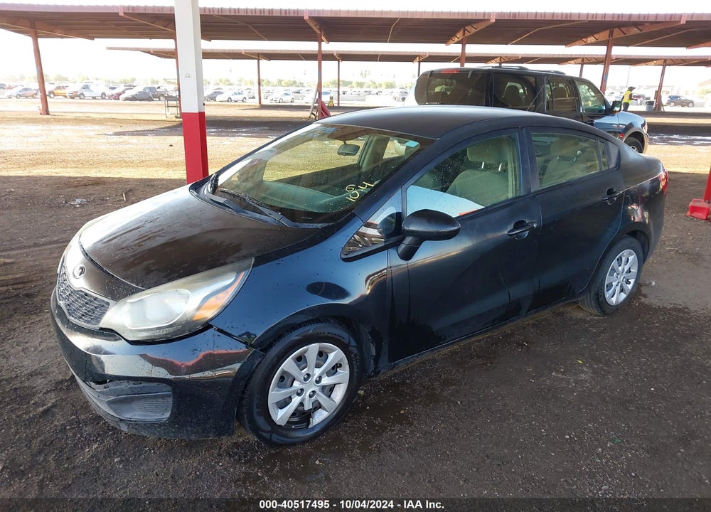 2015 KIA RIO LX VIN: KNADM4A33F6429173
