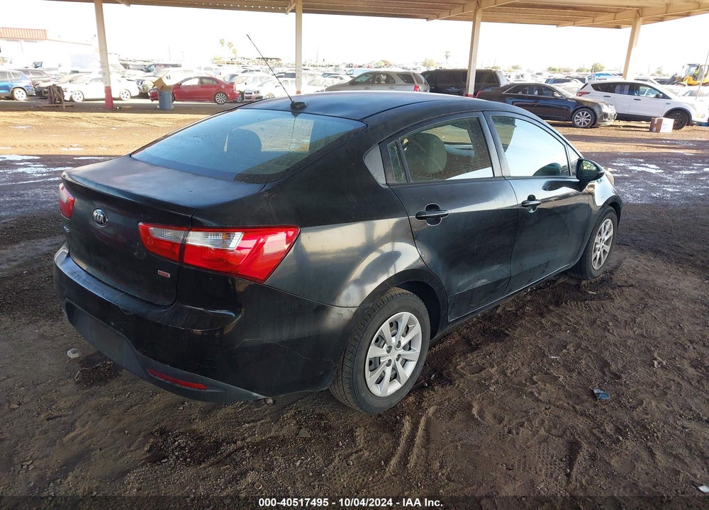 2015 KIA RIO LX VIN: KNADM4A33F6429173