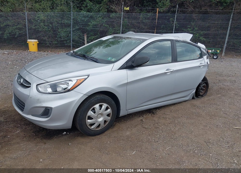2017 HYUNDAI ACCENT SE VIN: KMHCT4AE0HU248433