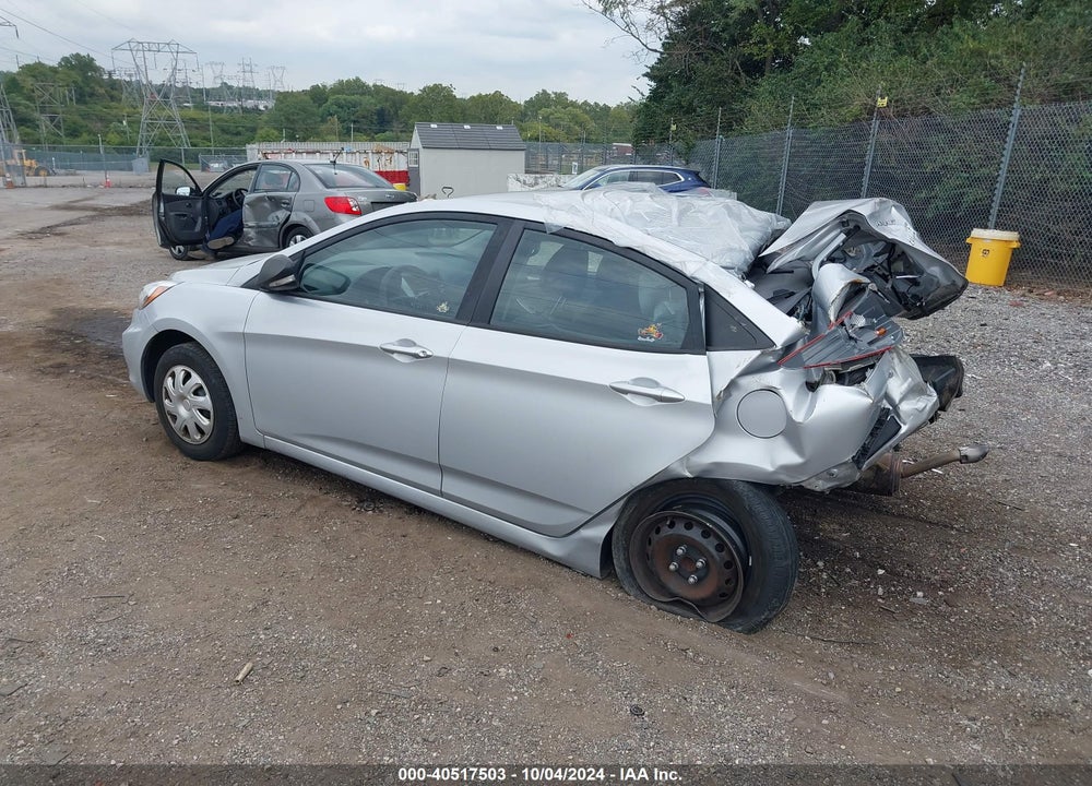 2017 HYUNDAI ACCENT SE VIN: KMHCT4AE0HU248433