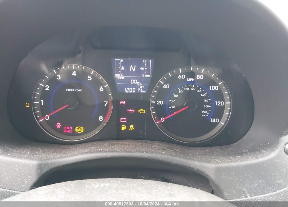 2017 HYUNDAI ACCENT SE VIN: KMHCT4AE0HU248433