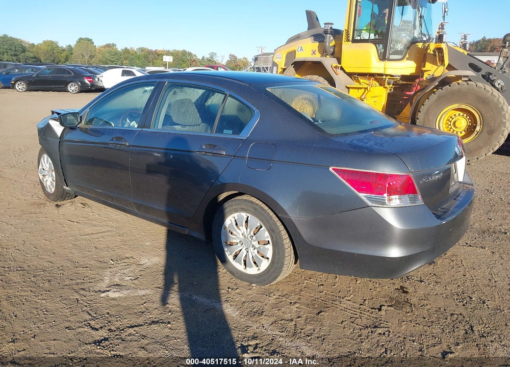 2008 HONDA ACCORD 2.4 LX VIN: 1HGCP263X8A115850