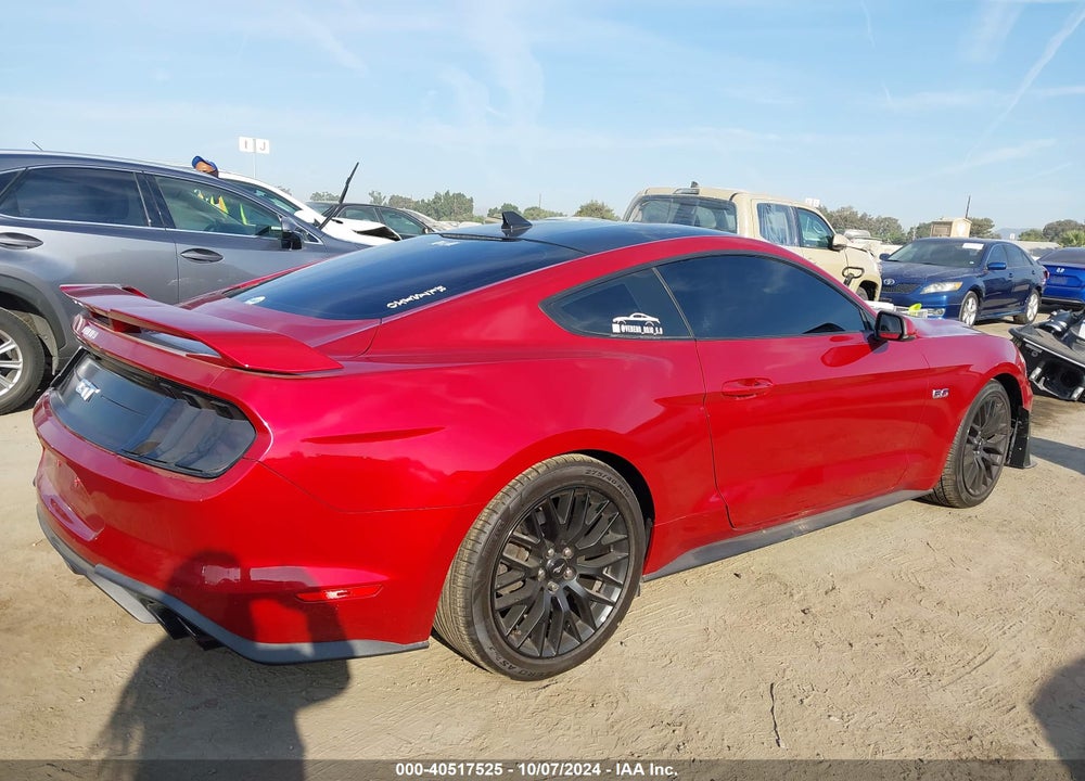 2021 FORD MUSTANG GT PREMIUM VIN: 1FA6P8CF5M5110836