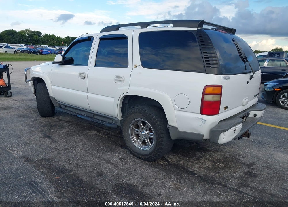 2003 CHEVROLET TAHOE Z71 VIN: 1GNEK13ZX3R154934