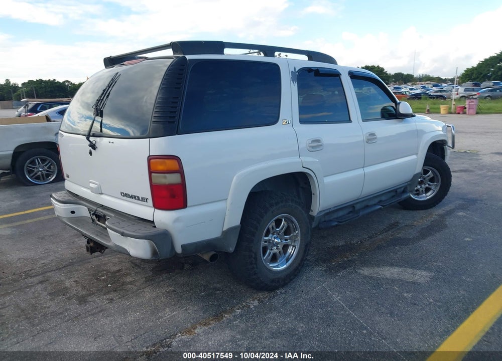 2003 CHEVROLET TAHOE Z71 VIN: 1GNEK13ZX3R154934