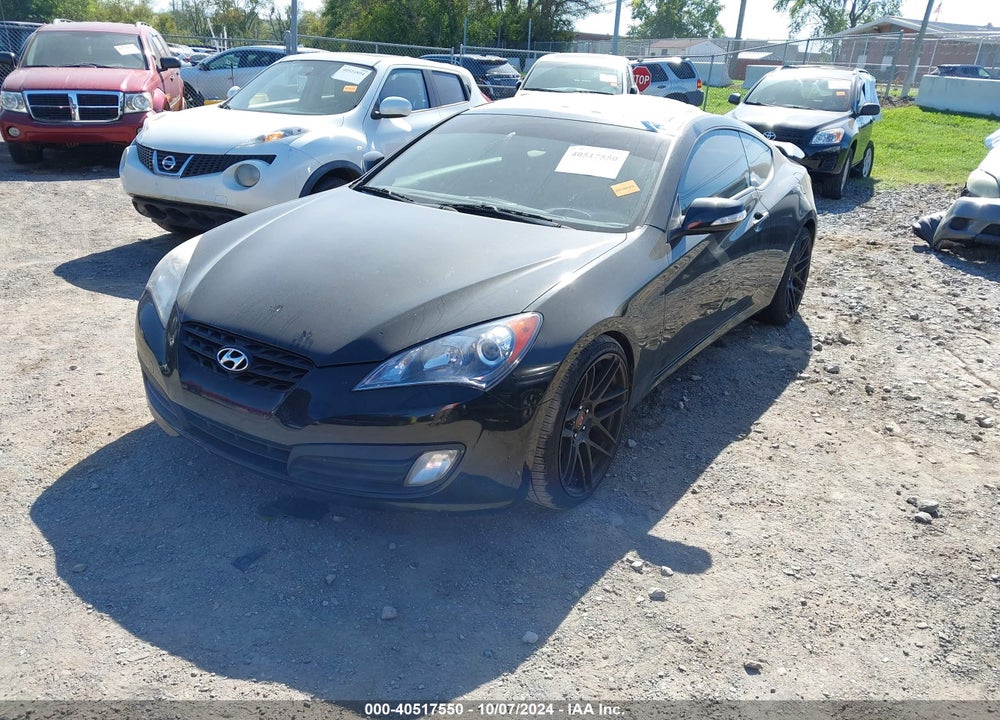 2010 HYUNDAI GENESIS 3.8 TRACK VIN: KMHHU6KH2AU023735