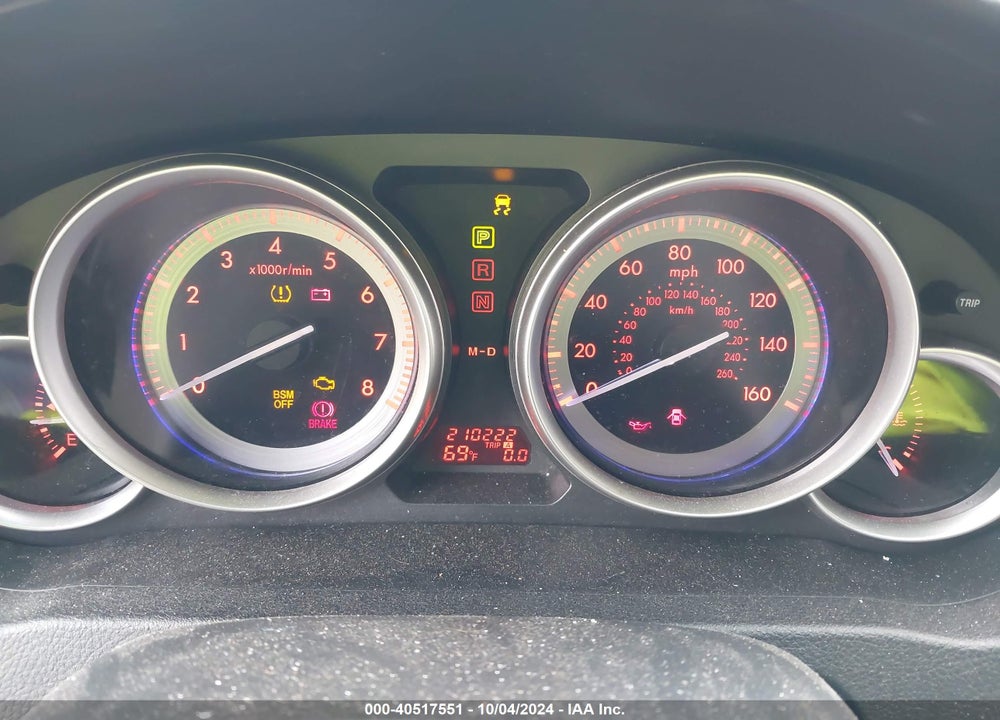 2009 MAZDA 6 S GRAND TOURING VIN: 1YVHP82B895M28274