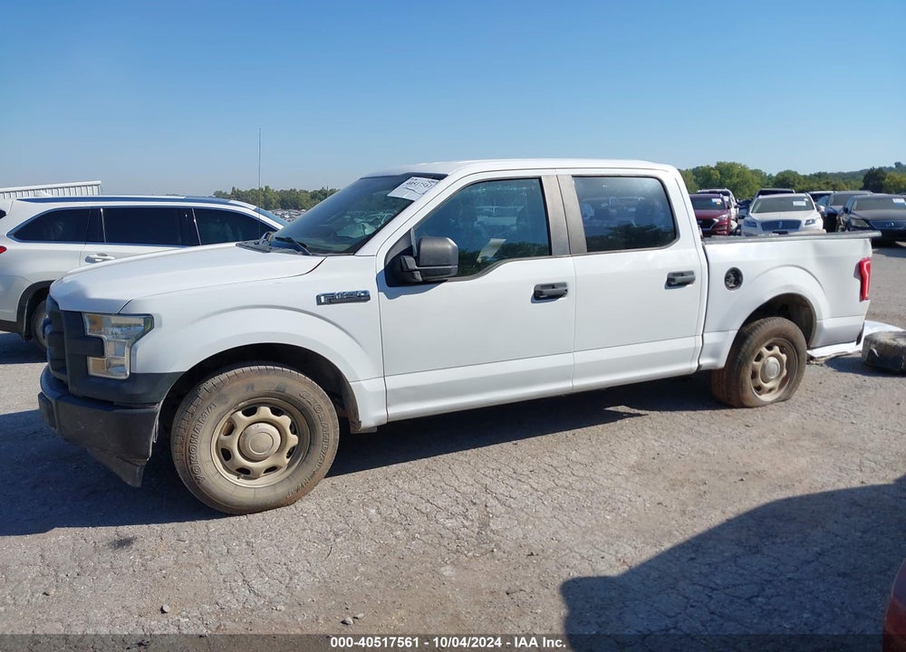 2017 FORD F-150 XL VIN: 1FTEW1CF7HKC20150