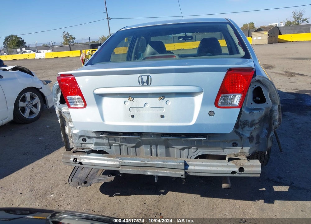 2005 HONDA CIVIC HYBRID VIN: JHMES96615S015195