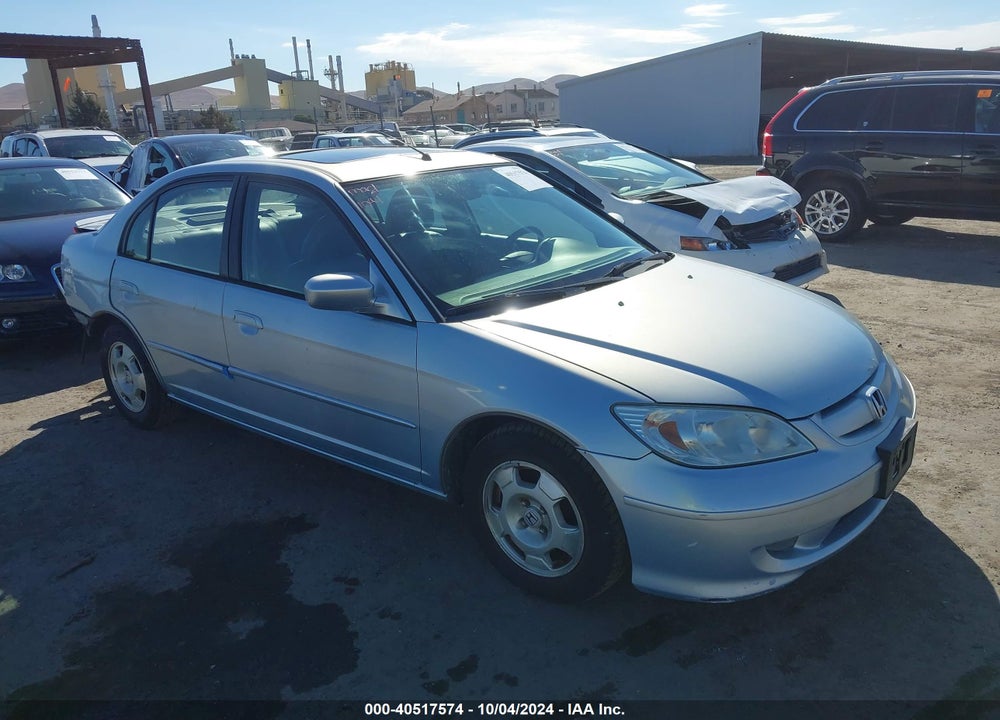 2005 HONDA CIVIC HYBRID VIN: JHMES96615S015195