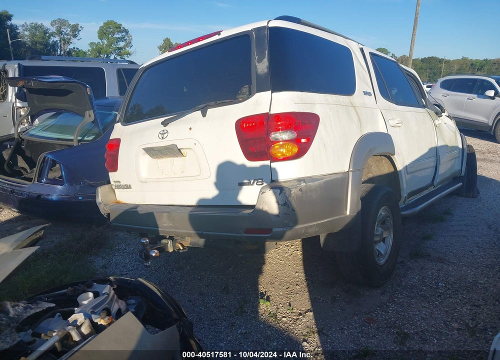 2004 TOYOTA SEQUOIA SR5 V8 VIN: 5TDZT34A84S232237