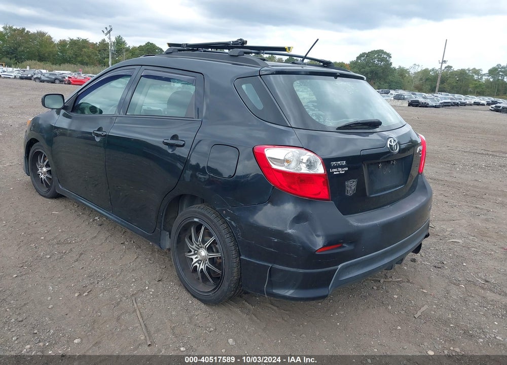 2009 TOYOTA MATRIX S VIN: 2T1KE40E79C011447