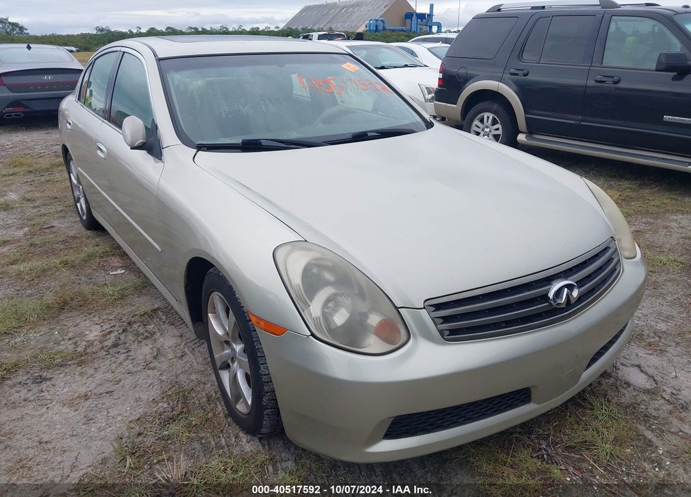 2005 INFINITI G35 VIN: JNKCV51E25M207736