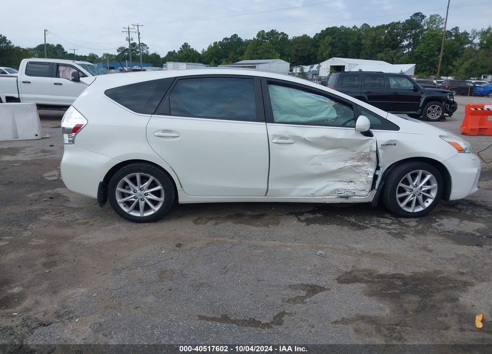 2012 TOYOTA PRIUS V FIVE VIN: JTDZN3EU2C3102568