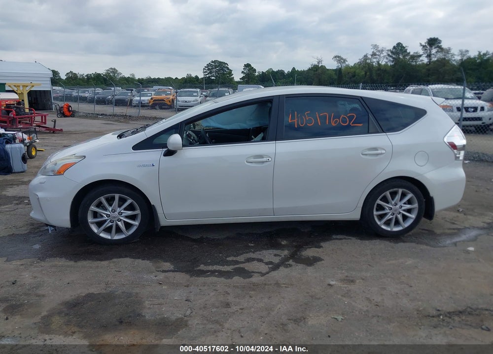2012 TOYOTA PRIUS V FIVE VIN: JTDZN3EU2C3102568