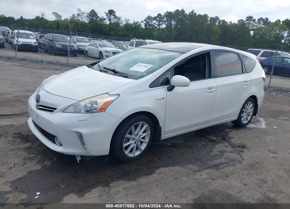2012 TOYOTA PRIUS V FIVE VIN: JTDZN3EU2C3102568