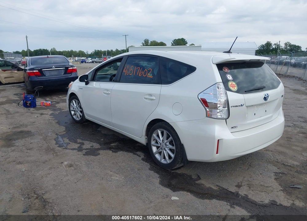 2012 TOYOTA PRIUS V FIVE VIN: JTDZN3EU2C3102568