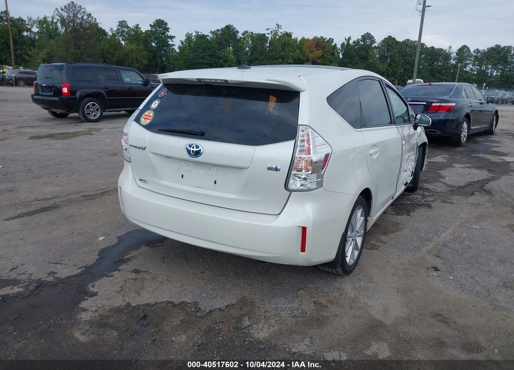 2012 TOYOTA PRIUS V FIVE VIN: JTDZN3EU2C3102568