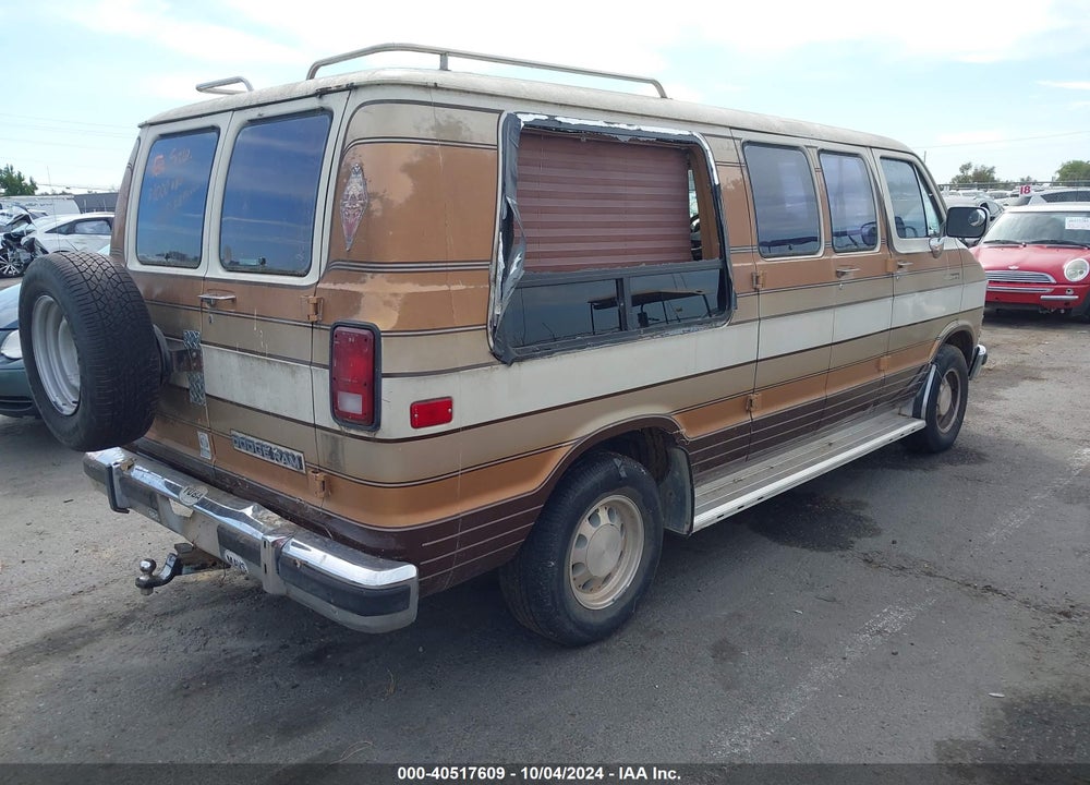 1991 DODGE RAM VAN B250 VIN: 2B6HB21YXMK461664