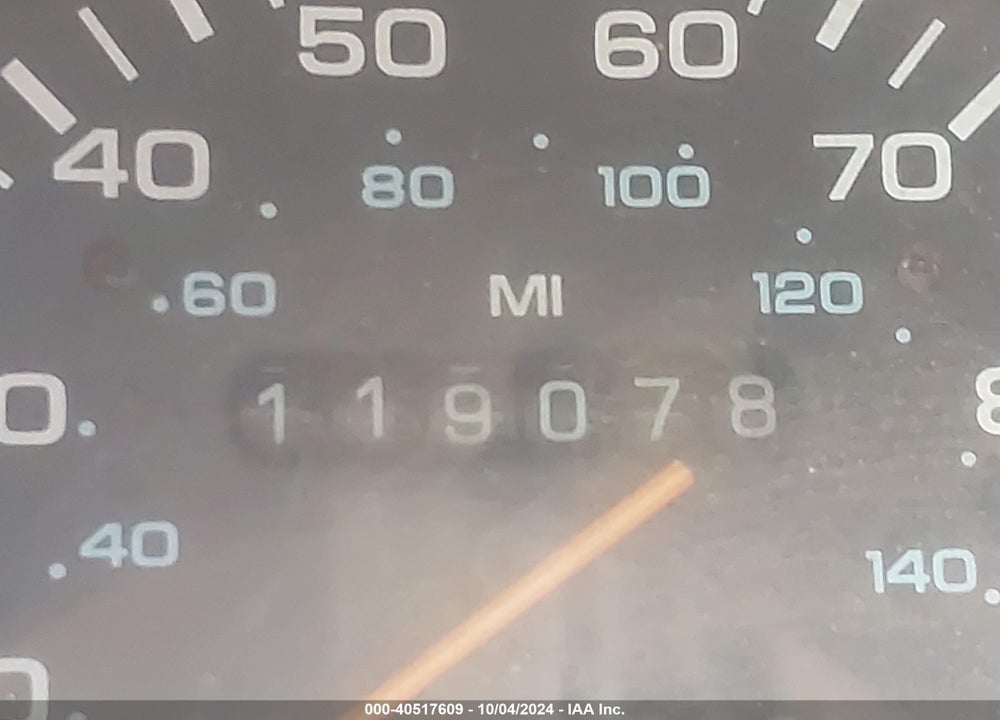 1991 DODGE RAM VAN B250 VIN: 2B6HB21YXMK461664