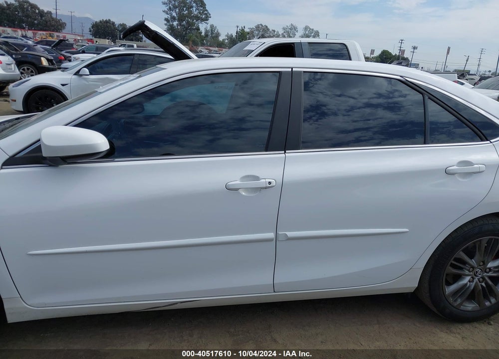 2016 TOYOTA CAMRY SE VIN: 4T1BF1FK1GU176964