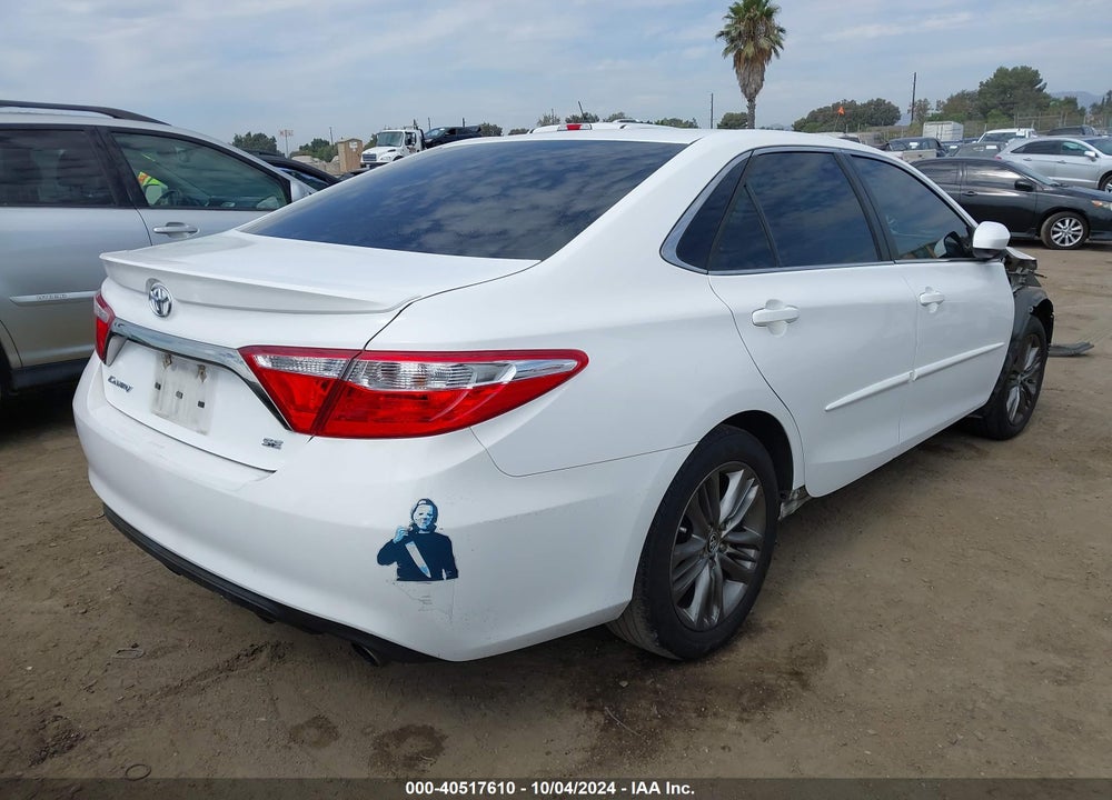 2016 TOYOTA CAMRY SE VIN: 4T1BF1FK1GU176964