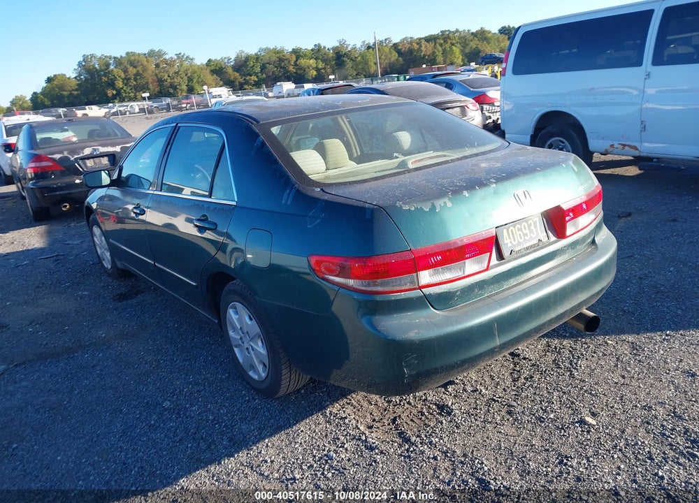 2003 HONDA ACCORD 2.4 LX VIN: 1HGCM56383A106471