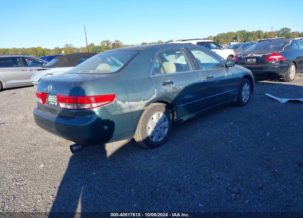 2003 HONDA ACCORD 2.4 LX VIN: 1HGCM56383A106471
