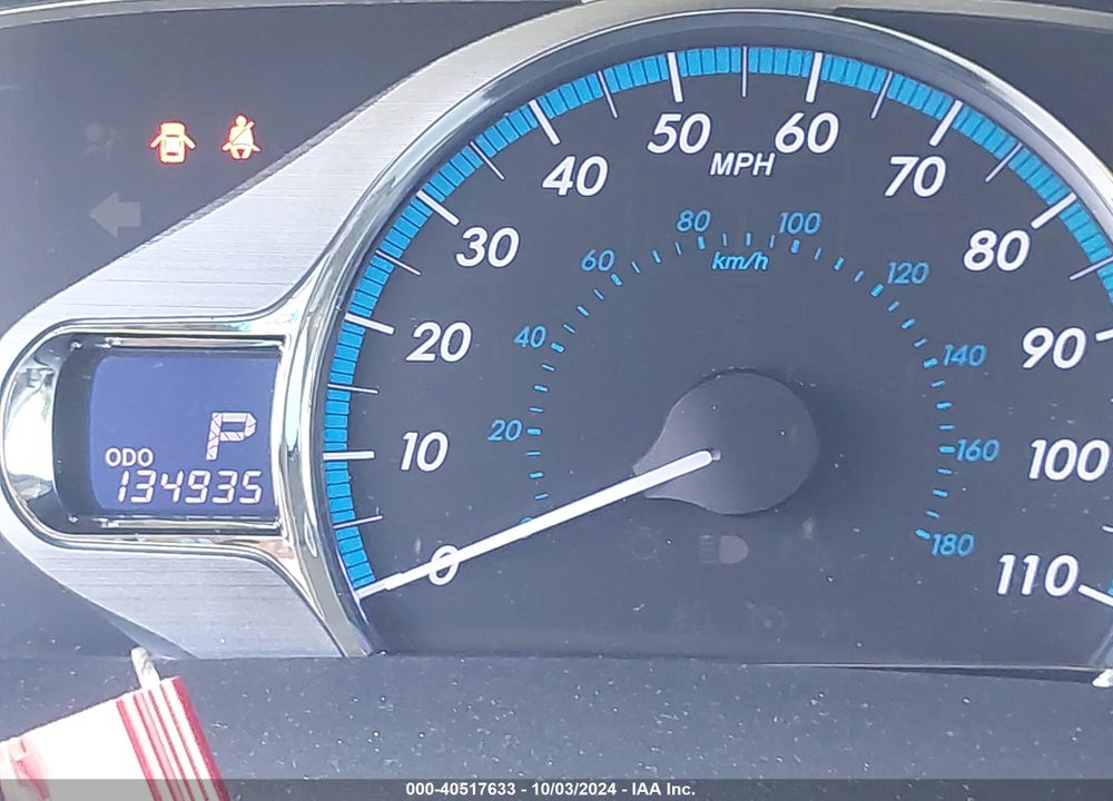 2012 TOYOTA SIENNA XLE V6 8 PASSENGER VIN: 5TDYK3DC4CS194889